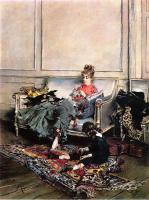 Giovanni Boldini - Peaceful Days aka The Music Lesson